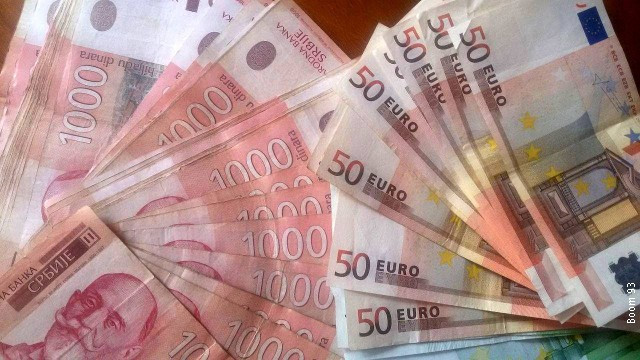 foto/ ilustracija/ novac dinari