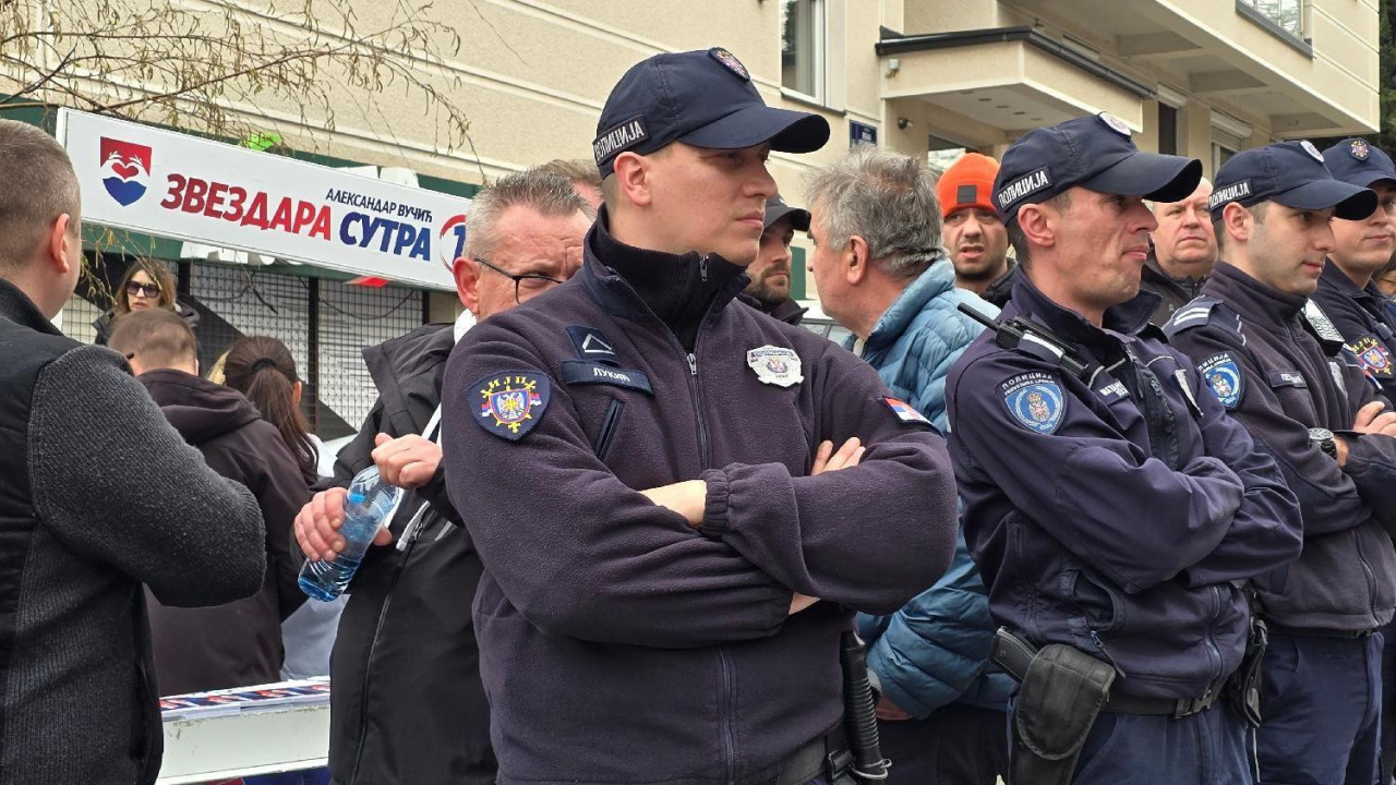 protest, zvezdara, incidenti na zvezdari