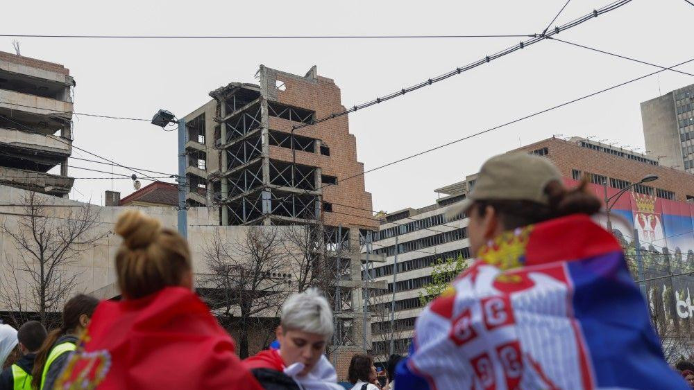 studenti, studentski protest, za generalštab, generalštab