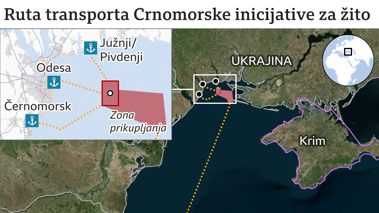 žitarice, pomorska ruta, crno more