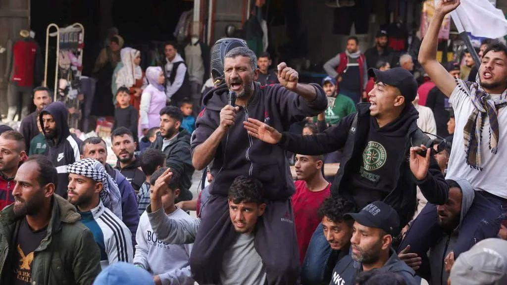 protest protiv Hamasa