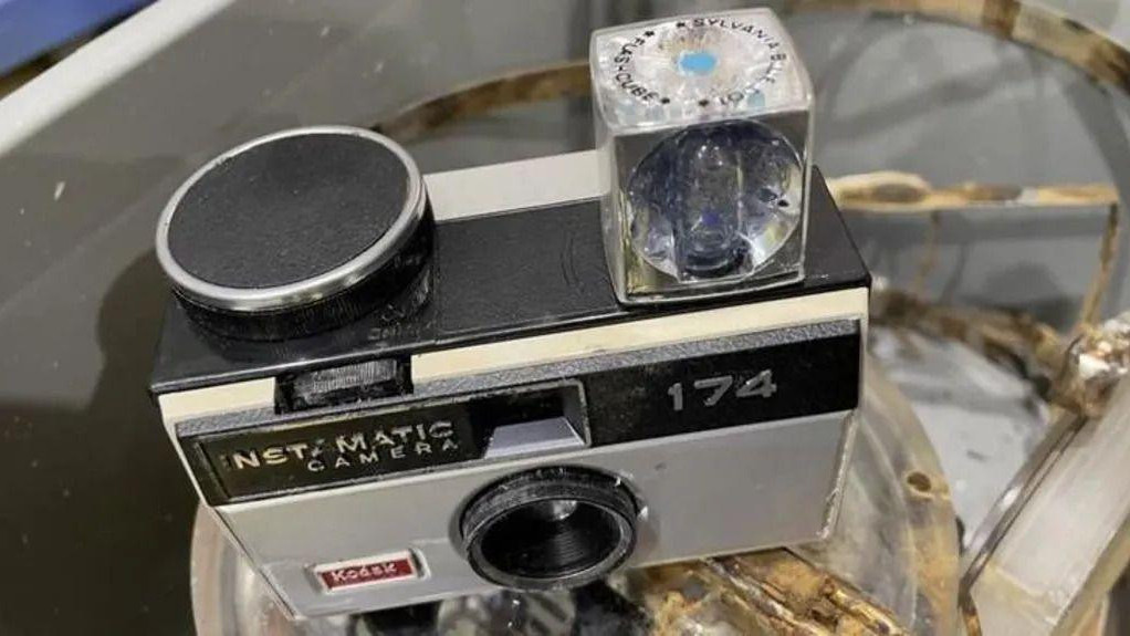 Kamera je bila u jezeru od 1970-ih 