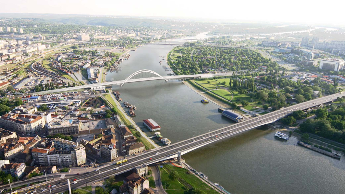 stari savski most, uklanjanje starog savskog mosta, novi savski most