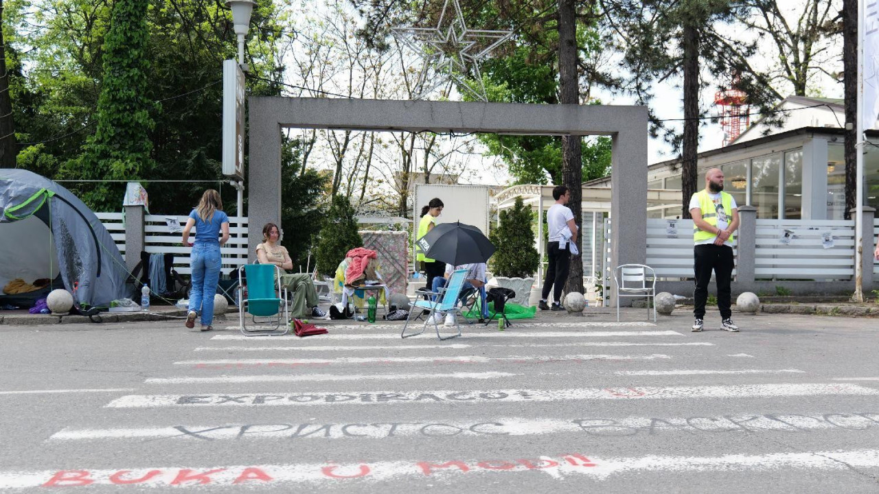 blokada RTS-a, zgrada RTS u Košutnjaku