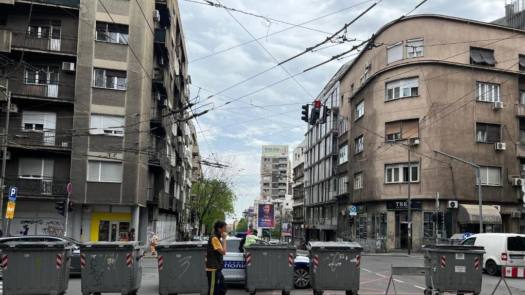 Kontejneri ispred RTS