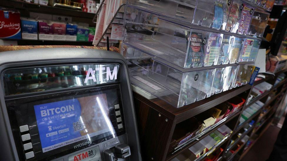 Bankomat za bitkoine u Njujorku