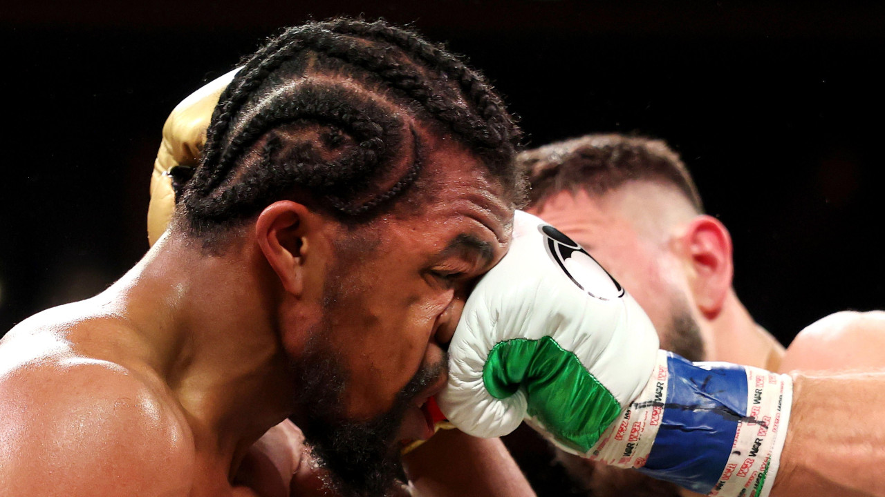 boks meč, udarac u boksu