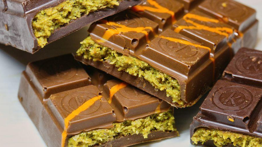 Čokoladne pločice sa pistaćima iz Dubaija