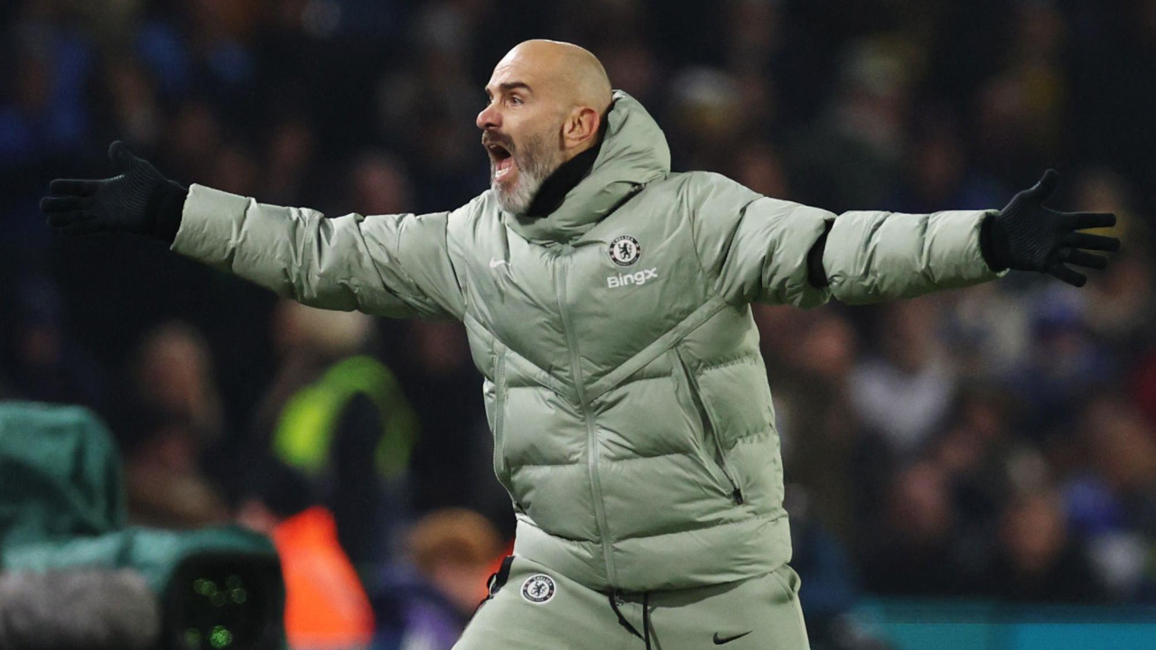 Ljutiti Enco Mareska na utakmici sa Lidsom početkom decembra, kada je Čelsi izgubio