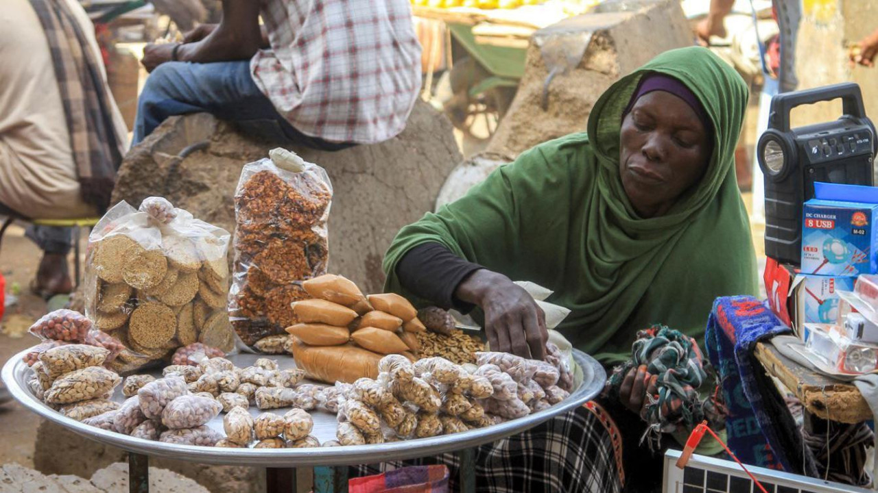 Prodaja grickalica u Kartumu, glavnom gradu Sudana