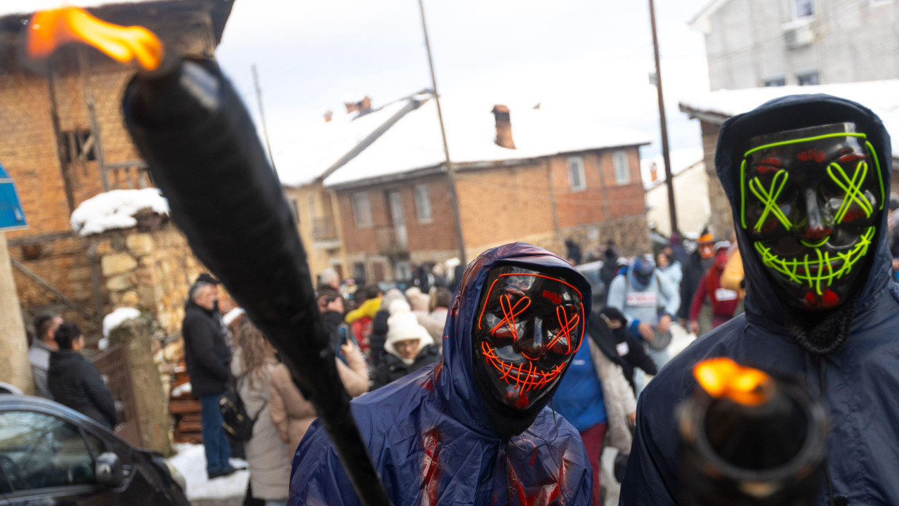 karneval u severnoj makedoniji, maskenbal u severnoj makedoniji, tradicionalni festival u vevčanima