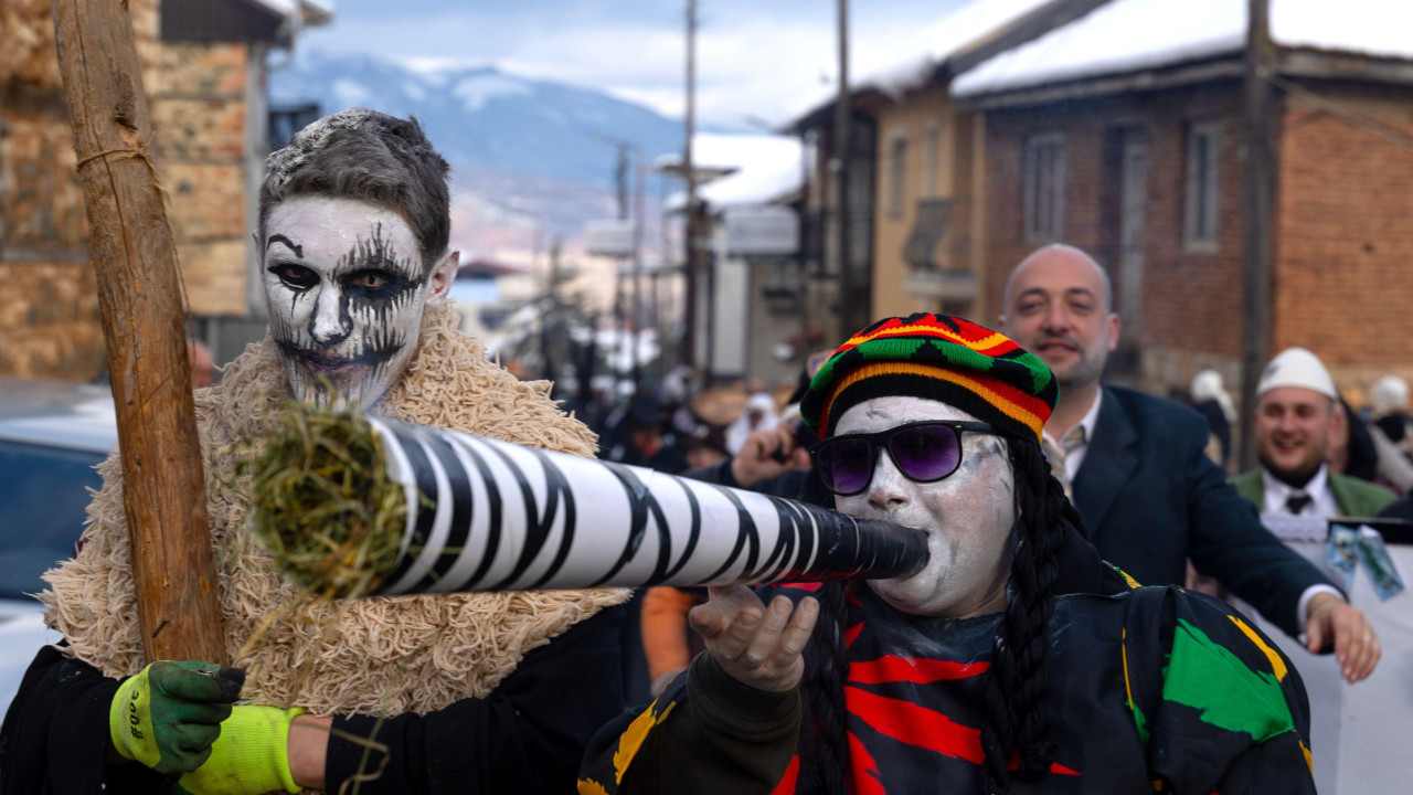 karneval u severnoj makedoniji, maskenbal u severnoj makedoniji, tradicionalni festival u vevčanima