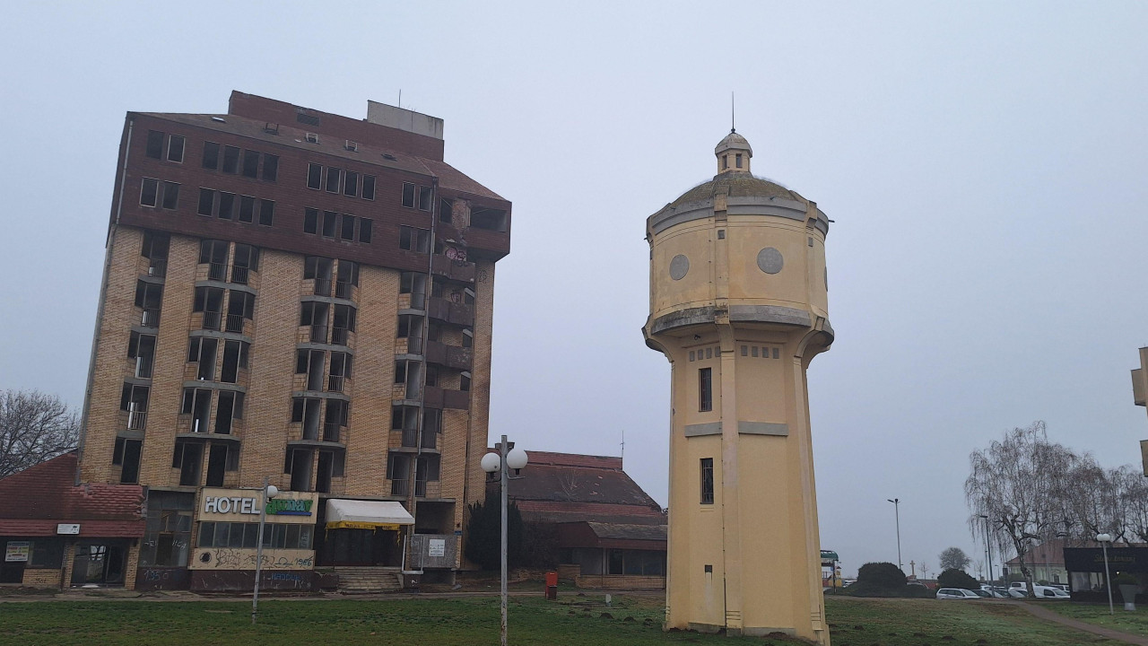 Nekadašnji hotel Dunav u Vukovaru