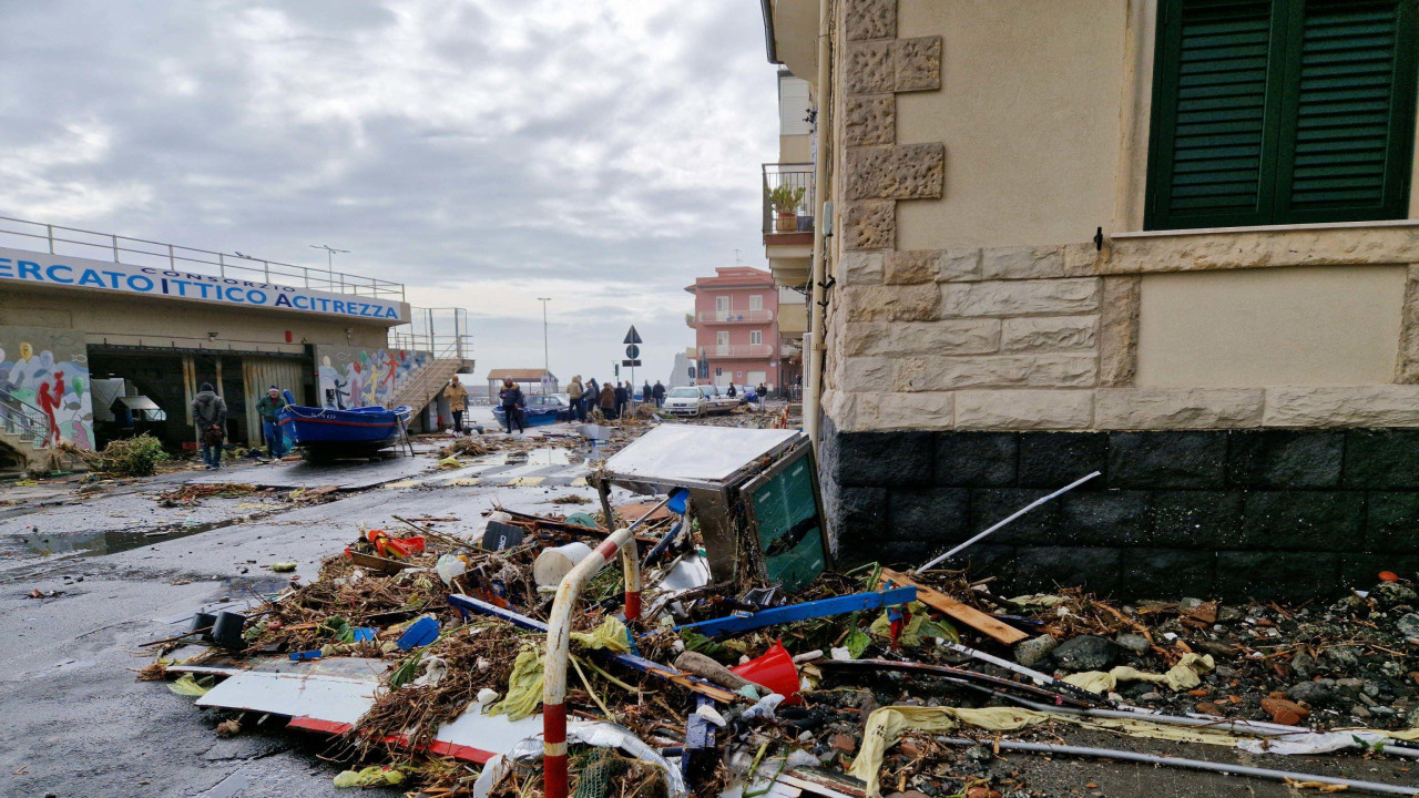 nevreme na siciliji, oluja na siciliji, oluja hari pogodila siciliju