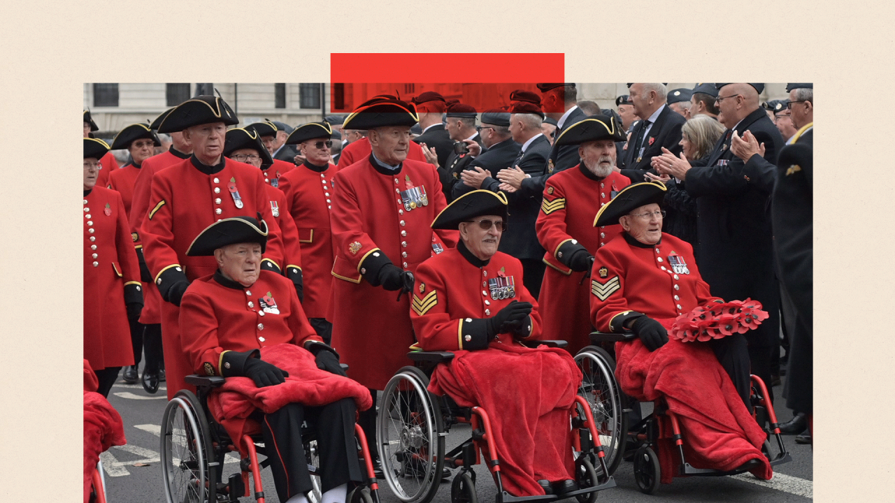 veterani na obeležavanju Dana sećanja u Londonu 