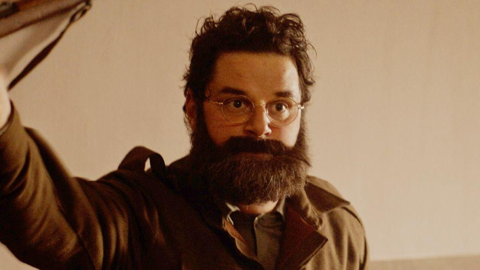 Nikola Rakočević kao Dragoljub Mihailović u filmu Đeneral