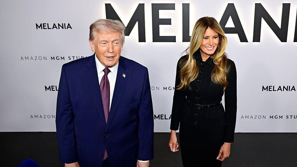 Donald i Melanija Tramp na premijeri filma u Kenedi centru