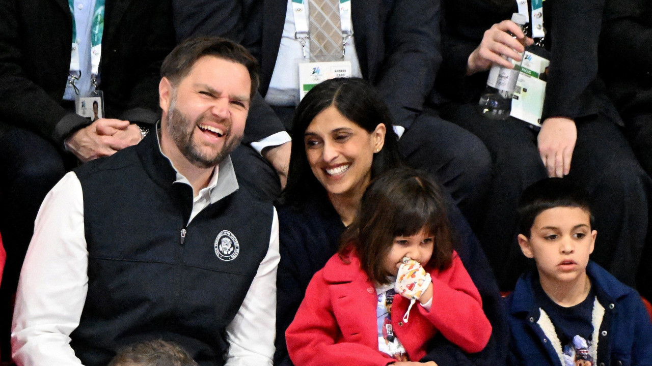 džej di vens, američki potpredsednik sa ženom i decom