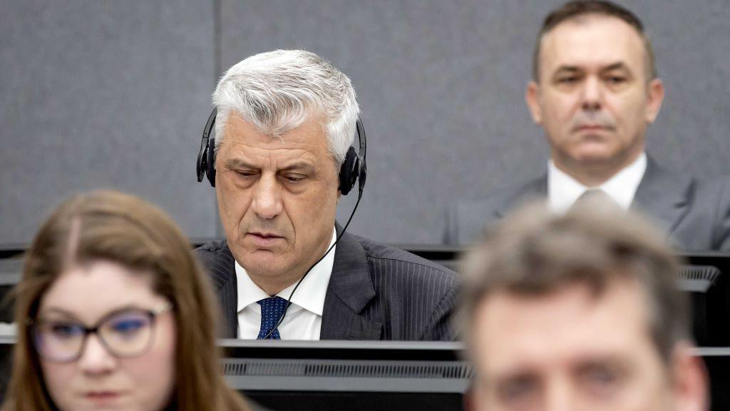 Hašim Tači na suđenju u Hagu