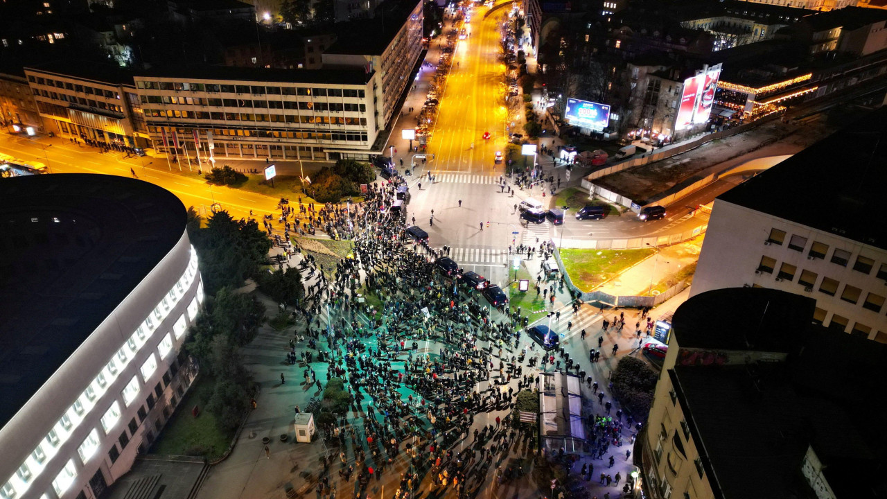 protest u Novom Sadu i incidenti