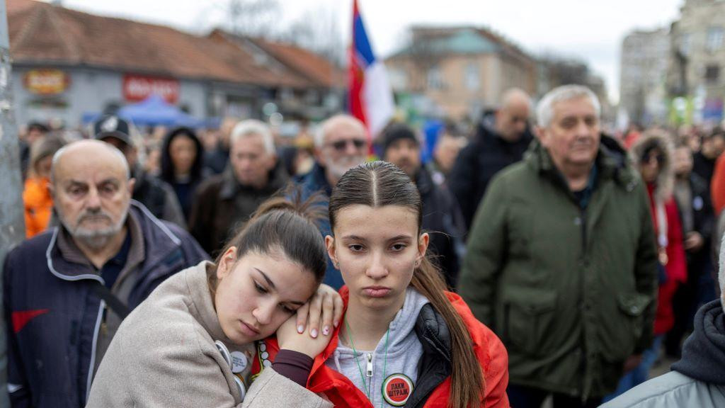 16 minuta tišine za stradale u padu nadstrešnice, Kragujevac. 15. februar 2026.