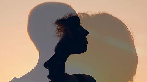 Siluete muškarca i žene