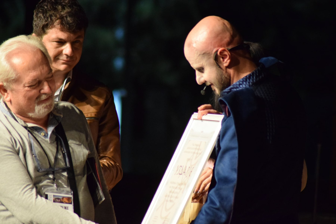 Foto: CZK Požarevac/B. Nikolić – Igor Damjanović, glumac druge večeri festivala
